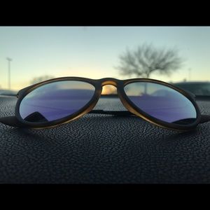 Erika sunglasses with purple lenses